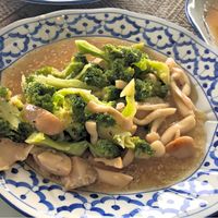 Stir fried brócoli  at 108 Vegetarian Cuisine in Phuket