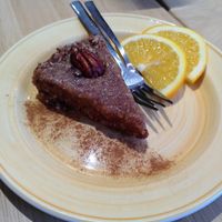 Pecan pie at Bagels & Beans in Arnhem
