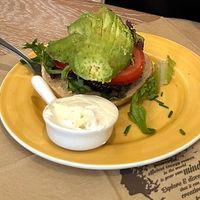 Vegan avocado bagel  at Bagels & Beans in Arnhem