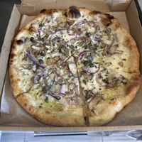 Vegan pizza to go with  at Beretta in San Francisco