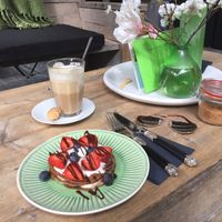 Raw Vegan Pancakes at Zest for Life in Amsterdam