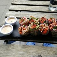 Springrolls  at Zest for Life in Amsterdam