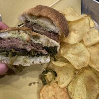 Fruttatolo burger  at Ferrovecchio in Rome