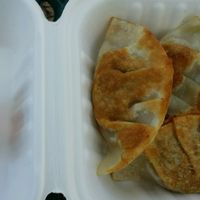 fried dumplings at Loving Vegan Market & Cuisine in Winter Park