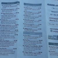 menu1, will be updated in april 2018 with more updates at Loving Vegan Market & Cuisine in Winter Park