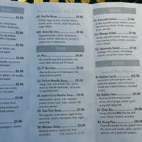 menu2, will be updated with more items in april 2018 at Loving Vegan Market & Cuisine in Winter Park