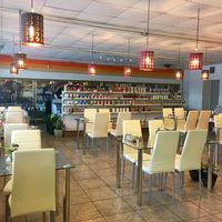 Indoor seating  at Loving Vegan Market & Cuisine in Winter Park