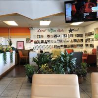 This is a small sitting area. Not the larger area where can sit and eat your meal.  at Loving Vegan Market & Cuisine in Winter Park