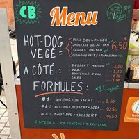 Menu 📃👀 at Velo Vege Food Bike in Toulouse