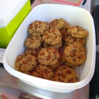 Their cookies for dessert I never tried them at Velo Vege Food Bike in Toulouse