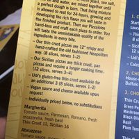 vegan sauce and cheese on menu NOW at Blue Highway Pizza in Ocala