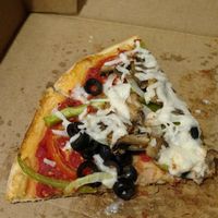 So delicious that I couldn't get a picture before eating most of it! at Blue Highway Pizza in Ocala