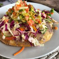 Vegan dish at The Mexican Kitchen in 