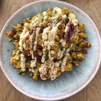 Scrambled tofu  at Bijzonder in Maastricht