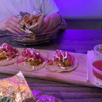   at Los Tacos in Bergen