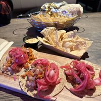   at Los Tacos in Bergen