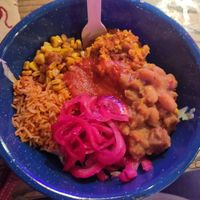 Bowl at Los Tacos in Bergen