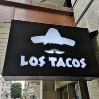 Outside at Los Tacos in Bergen