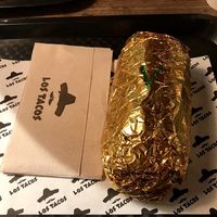 The Vegan Burrito at Los Tacos in Bergen