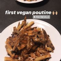 poutine at Poutineville in Quebec