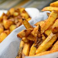 Fries at Poutineville in Quebec