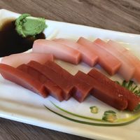 sashimi  at Quán Zhēn SùShí 全真素食 in Taipei