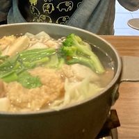 “Normal” hot pots   at Quán Zhēn SùShí 全真素食 in Taipei