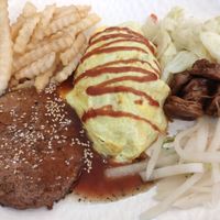 蛋包飯 at Quán Zhēn SùShí 全真素食 in Taipei