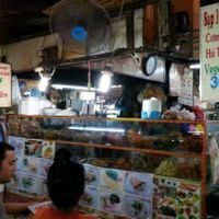 The 'restaurant' at Hoa-Xuan Food Stall at Ben Thanh Market in Ho Chi Minh City