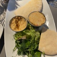 Hummus at Jute Cafe Bar  in Dundee