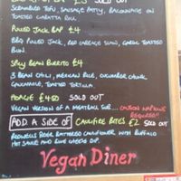 menu at Bia Kitchen Vegan Diner - Food Stall in Norwich
