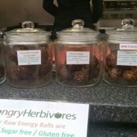 energy balls at Bia Kitchen Vegan Diner - Food Stall in Norwich