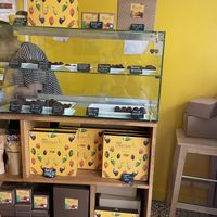 Counter  at Ara Chocolat in Paris