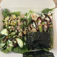 Miso chick’n saladd  at Half-Peach Bakery & Cafe in Louisville