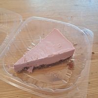 Strawberry Chz Cake at Half-Peach Bakery & Cafe in Louisville