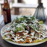Nachos Machos at Charly's Vegan Tacos - Food Truck in Tulum
