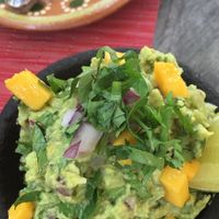 Guaca-mango en Charly's Vegan Tacos. at Charly's Vegan Tacos - Food Truck in Tulum