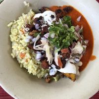 Dirty bowl at Charly's Vegan Tacos - Food Truck in Tulum