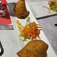 Samosa at Curry Leaves in Tampa