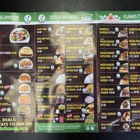 Menu pt. 2 at Veggie Flames in Mississauga
