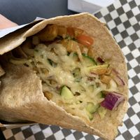 Gyro Wrap!  at Veggie Flames in Mississauga