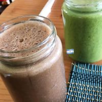 Fresh juices  at Curcuma in El Chalten