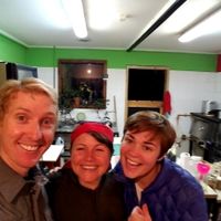 Tamara is a vegan genius! at Curcuma in El Chalten