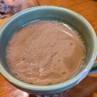 Hot chocolate at Curcuma in El Chalten