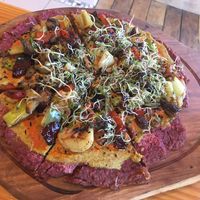 Pizza! at Curcuma in El Chalten