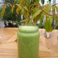 Smoothie "verde" at Curcuma in El Chalten