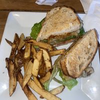 Mushroom po boy  at Root in Lancaster
