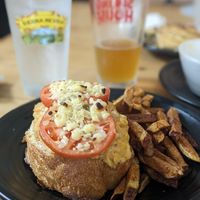 Blue cheese seasonal sandwich at Root in Lancaster