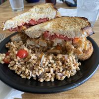 Cauliflower sandwich  at Root in Lancaster