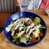 Falafel bowl  at Root in Lancaster